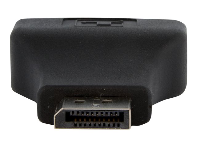 StarTech.com DisplayPort DVI Video Adapter Converter - DisplayPort to DVI Converter - DP to DVI - DisplayPort to DVI Adapter (DP2DVIADAP) - DisplayPort adapter - single link - DisplayPort (M) to DVI-D (F) - for P/N: DVIDDMM1, DVIDDMM10M, DVIDDMM25, DVIDDMM2M, DVIDDMM3M, DVIDDMM5M