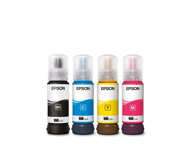 Epson EcoTank ET-2870 - Multifunction printer - colour - ink-jet - ITS - A4 (media) - up to 10 ppm (printing) - 100 sheets - Wi-Fi, USB - black