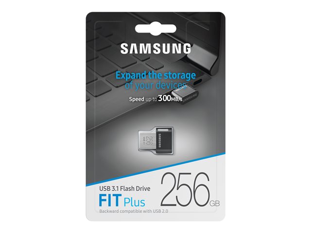 Samsung FIT Plus MUF-256AB - USB flash drive - 256 GB - USB 3.1