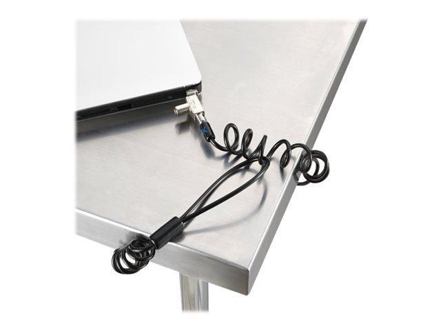 Kensington Slim N17 2.0 Portable Keyed Laptop Lock for Wedge Shaped Slots - Security cable lock - 1.83 m