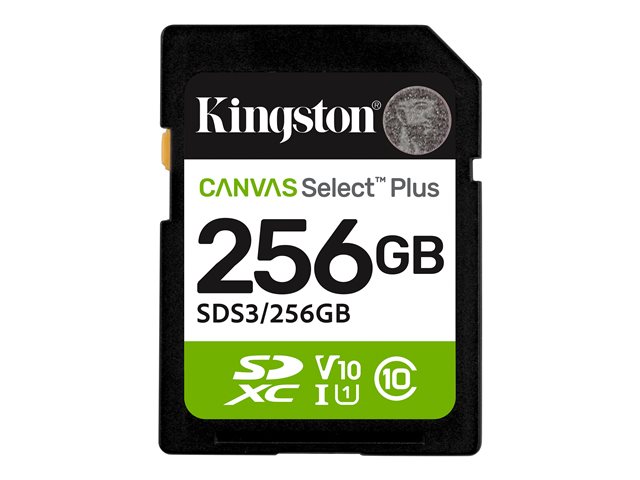 256GB SDXC Canvas Select Plus UHS-I U1