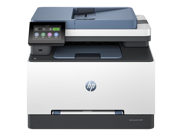 HP Color LaserJet Pro MFP 3302fdn - Multifunction printer - colour - laser - Legal (216 x 356 mm) (original) - A4/Legal (media) - up to 25 ppm (copying) - up to 25 ppm (printing) - 250 sheets - 33.6 Kbps - Gigabit LAN, USB 2.0, USB 2.0 host