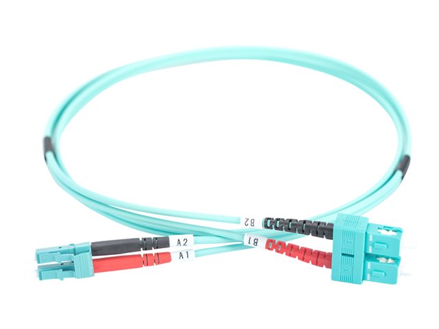 FO patch cord duplex LC to SC MM OM3 50/125 micro 5 m
