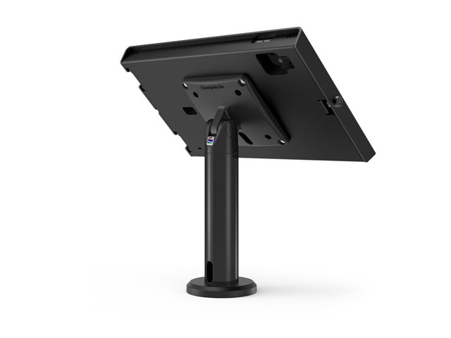 Compulocks iPad Air M2 11\" (2024), Apex Enclosure Tilting Stand 8\" - Mounting kit (stand, enclosure) - for tablet - lockable - metal frame - black - screen size: 11\" - mounting interface: 100 x 100 mm - wall-mountable - for Apple 11-inch iPad Air (M2)