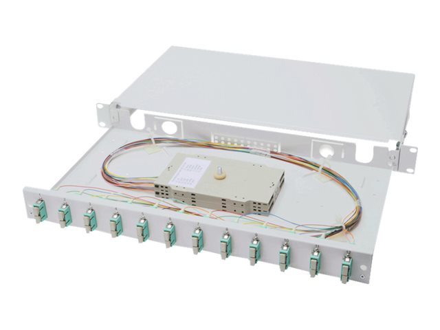 DIGITUS FIBER OPTSPLICE BOXEQUIPPED 12XSC OM3