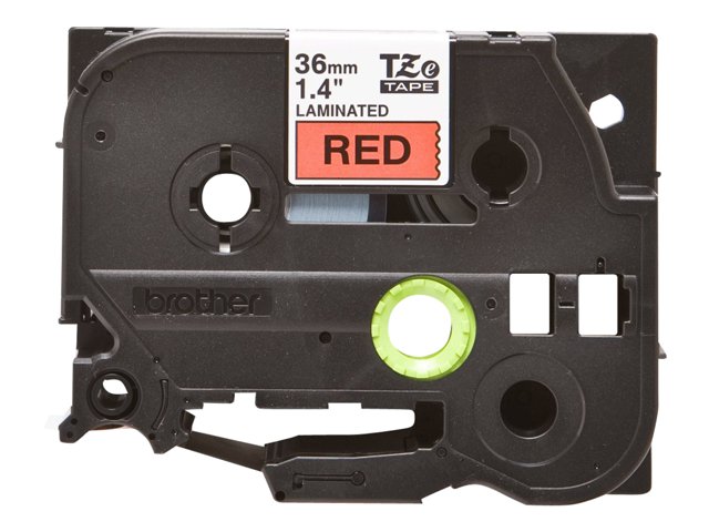 Brother TZe-461 - Black on red - Roll (3.6 cm x 8 m) 1 cassette(s) laminated tape - for Brother PT-H110, P-Touch PT-3600, 9700, D800, H110, P900, P950, P-Touch Cube XP PT-910