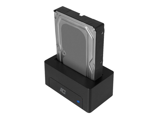 Hardeschijf-/SSD-dokstation - 2,5\" / 3,5\" gedeeld - SATA 6Gb/s - USB 3.2 (Gen 1) - zwart