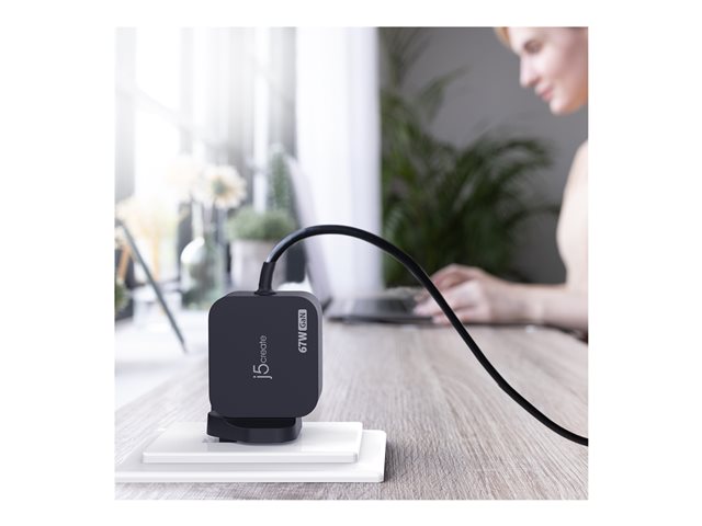 67W GAN PD USB-C MINI CHARGER UK PLUG 6
