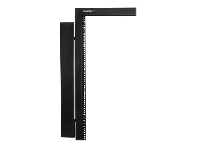 StarTech.com Vertical Cable Organizer with Finger Ducts - Vertical Cable Management Panel - Rack-Mount Cable Raceway - 0U - 6 ft. (CMVER40UF) - Cable organizer - 1.83 m - black - 40U - for P/N: RK2537BKM, RK4242BK24, RK4242BK30