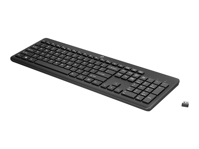 HP 230 Wireless Keyboard (Black) BEL AZERTY BE