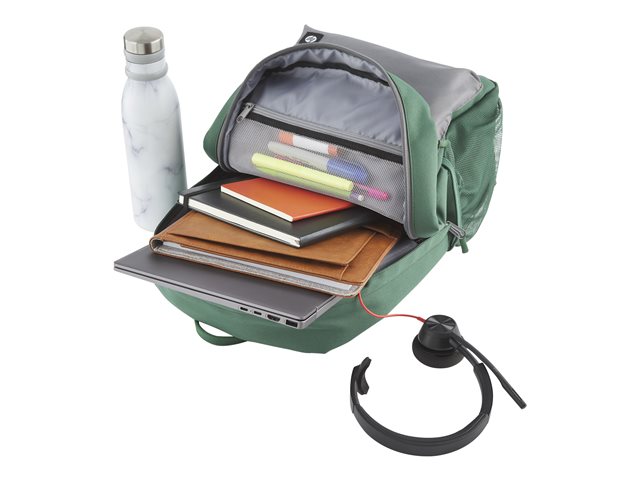 HP - Notebook carrying backpack - 15.6\" - green