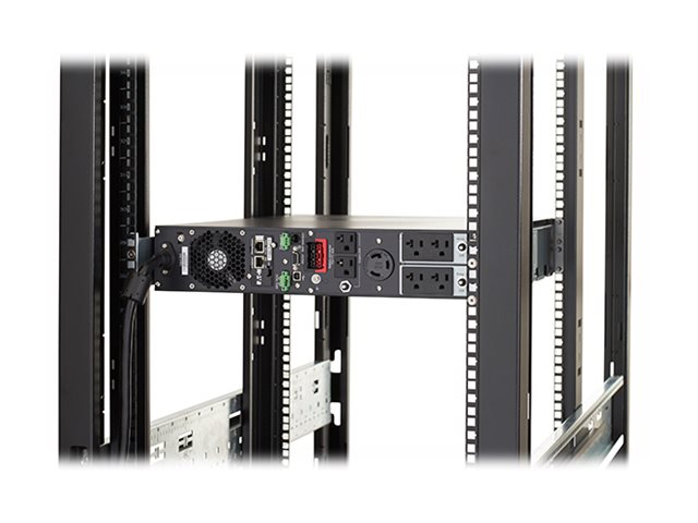 Eaton 9PX 3000VA 2700W 120V Online Double-Conversion UPS, L5-30P, 6x 5-20R, 1 L5-30R Outlets, Cybersecure Network Card Option, Extended Run, 2U Rack/Tower Battery Backup - UPS (rack-mountable / external) - AC 100/110/120/125 V - 2700 Watt - 3000 VA - Ethernet, RS-232, USB - output connectors: 7 - 2U - black and silver - for P/N: 744-A3122, 9PXEBM72RT