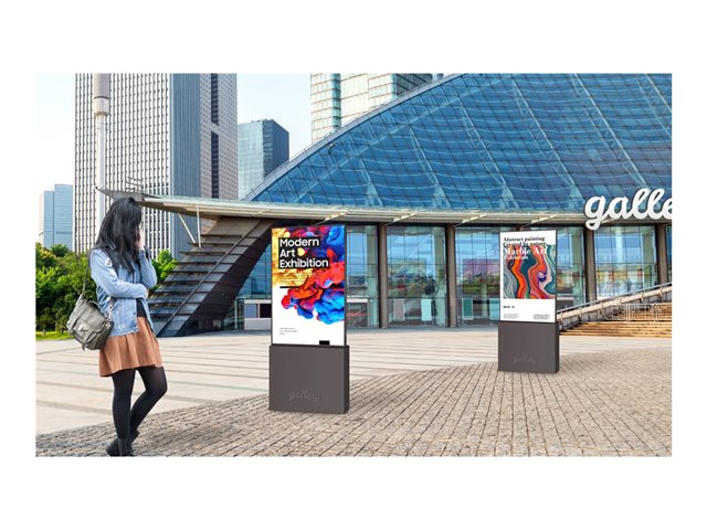 Samsung OH24B - 24\" Diagonal Class OHB Series LED-backlit LCD display - interactive digital signage outdoor - Tizen OS - 1080p 1920 x 1080