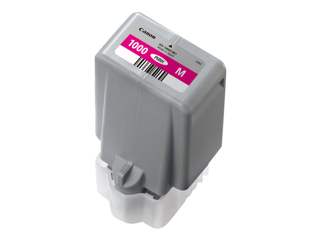 Canon PFI-1000 M - 80 ml - magenta - original - ink tank - for imagePROGRAF PRO-1000