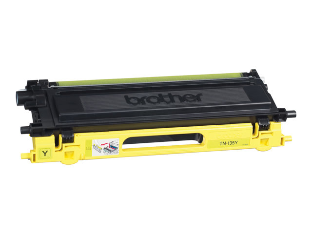 Brother TN135Y - Yellow - original - toner cartridge - for Brother DCP-9040, 9042, 9045, HL-4040, 4050, 4070, MFC-9420, 9440, 9450, 9840