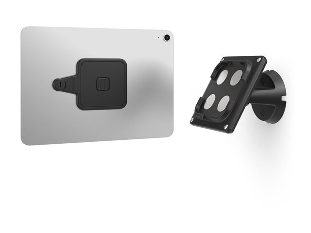 Compulocks Universal Tablet Magnetix Tilting Wall Mount - Mounting kit (magnetic wall mount) - landscape/portrait - for tablet - universal - lockable - black - screen size: up to 13\"