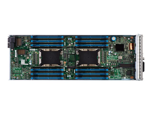 Cisco UCS B200 M5 Blade Server - Server - blade 2-way - no CPU - RAM 0 GB - SATA/SAS - hot-swap 2.5\" bay(s) - no HDD - G200e - no OS - monitor: none - remanufactured - Upgrade