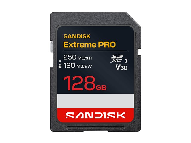 Extreme Pro SD UHS-I 128GB SD 250MB/s
