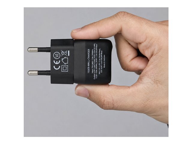 30W USB-C Wall Charger 5V/9V/15/20V