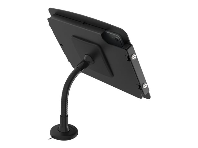 Compulocks iPad Pro 12.9\" (3-6th Gen) Space Enclosure Flex Arm Mount - Mounting kit (desk stand, enclosure, flexible arm mount) - for tablet - lockable - high-grade aluminium - black - screen size: 12.9\" - for Apple 12.9-inch iPad Pro (3rd generation