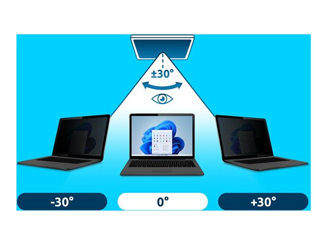 Kensington - Notebook privacy filter - 2-way - removable - 14.1\" wide