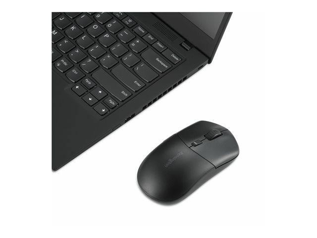 Kensington MY430 EQ - Mouse - multi-device, rechargeable - optical - 6 buttons - wireless - 2.4 GHz, Bluetooth - USB wireless receiver - black