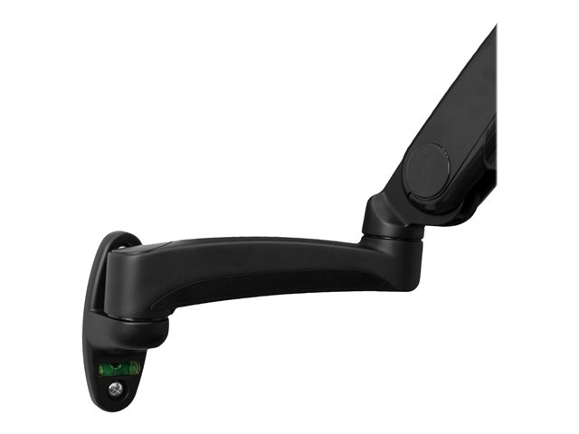 StarTech.com Wall Mount Monitor Arm - Full Motion Articulating - Adjustable - Supports Monitors 12? to 34? - VESA Monitor Wall Mount - Black (ARMPIVWALL) - Mounting kit (wall plate, 2 washers, 4 spacers, cover, 2 anchors) - adjustable arm - for flat panel - steel, aluminium - black - screen size: 12\"-30\" - wall-mountable - for P/N: ACCSMNT