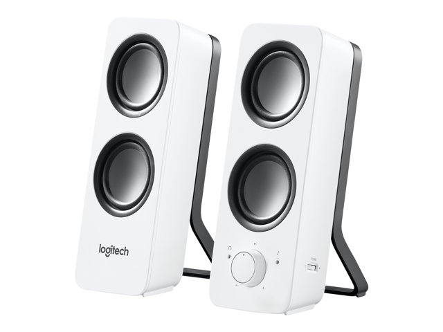 Logitech Z200 - Speakers - white