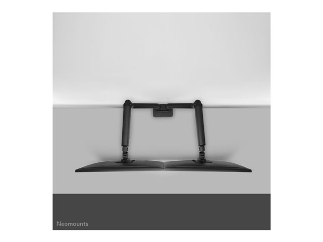 Neomounts DS70S-950BL2 - Mounting kit (2 mounting arms) - full-motion - for 2 monitors - aluminium - black - screen size: 17\"-35\" - desk-mountable