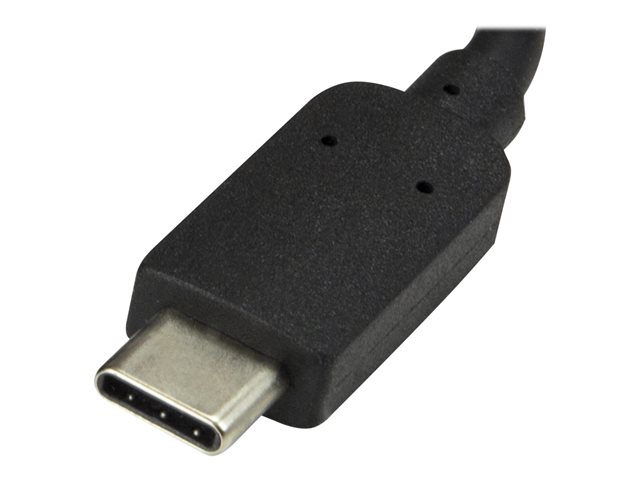 StarTech.com USB C to HDMI 2.0 Adapter with Power Delivery, 4K 60Hz USB Type-C to HDMI Display/Monitor Video Converter, 60W PD Pass-Through Charging Port, Thunderbolt 3 Compatible, Black - USB-C Display Adapter (CDP2HDUCP) - Adapter - 24 pin USB-C male to HDMI, USB-C (power only) female - black - USB Power Delivery (60W), 4K60Hz (4096 x 2160) support