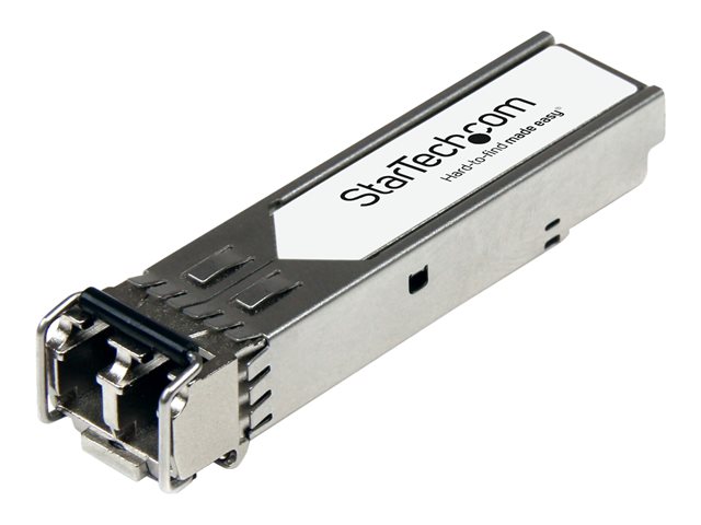 StarTech.com Brocade 57-0000075-01 Compatible SFP+ Module, 10GBASE-SR, 10GbE Multimode Fiber MMF Optic Transceiver, 10GE Gigabit Ethernet SFP+, LC 300m, 850nm, DDM, Mini GBIC SFP+ Module - Lifetime Warranty (57-0000075-01-ST) - SFP+ transceiver module (equivalent to: Brocade 57-0000075-01) - 10 GigE - 10GBase-SR - LC multi-mode - up to 300 m - 850 nm
