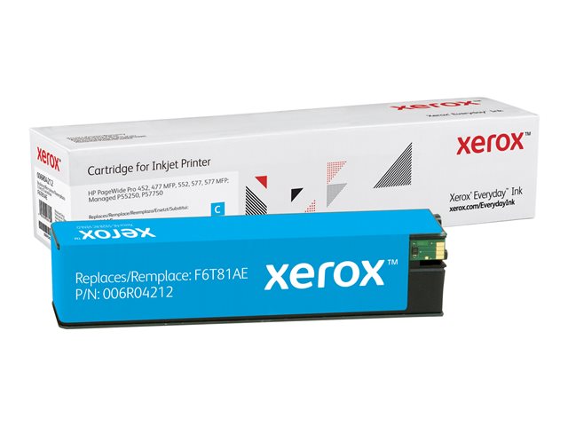 Everyday - High Yield - cyan - compatible - ink cartridge (alternative for: HP F6T81AE) - for HP PageWide Managed P55250, PageWide Pro 452, 477, 552, 577, MFP 477