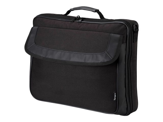 Targus Classic Clamshell - Notebook carrying case - 14\" - black, red
