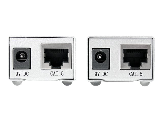 StarTech.com Serial DB9 RS232 Extender over Cat 5 - Up to 3300 ft (1000 meters) - Serial port extender - over CAT 5 - up to 1 km