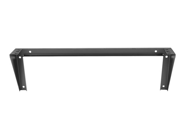 StarTech.com 1U Wall Mount Patch Panel Bracket - 19 in - Steel - Vertical Mounting Bracket for Networking and Data Equipment (RK119WALLV) - Mounting bracket - wall mountable - black - 1U - 19\" - for P/N: SV831DUSBUK