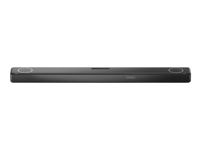 Philips Fidelio TAFB1 - Sound bar - for home theatre - 7.1.2-channel - wireless - Bluetooth, Wi-Fi - App-controlled - USB - 310 Watt - black