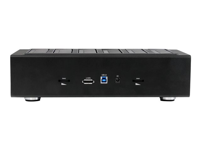 StarTech.com 6 Bay USB 3.0/ eSATA Duplicator and Eraser Dock for 2.5\" & 3.5\" SATA SSD HDD - 1:5 Standalone Cloner & Wiper Docking Station (SATDOCK5U3ER) - Hard drive duplicator - 5 bays (SATA-300)