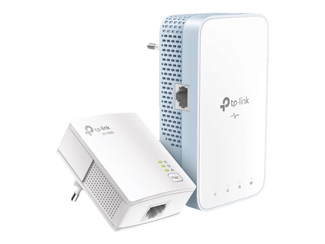 TP-Link TL-WPA7517 KIT V1 Wi-Fi Kit - Powerline adapter kit 1GbE, HomePlug AV (HPAV), HomePlug AV (HPAV) 2.0, IEEE 1901 - Wi-Fi 5 - Dual Band - wall-pluggable - with TP-Link TL-PA7010