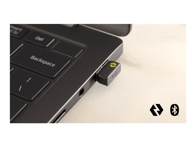 Logitech M240 for Business - Mouse - right and left-handed - optical - 3 buttons - wireless - Bluetooth - Logitech Logi Bolt USB receiver - graphite