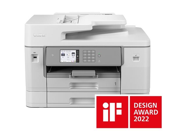 Brother MFC-J6955DW - Multifunction printer - colour - ink-jet - A3/Ledger (media) - up to 25 ppm (copying) - up to 30 ppm (printing) - 600 sheets - 33.6 Kbps - USB 2.0, LAN, Wi-Fi(n), NFC, USB 2.0 host