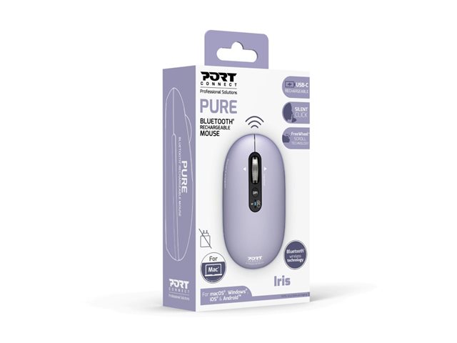 MOUSE RECHARGEABLE BLUETOOTH PURE MAC -