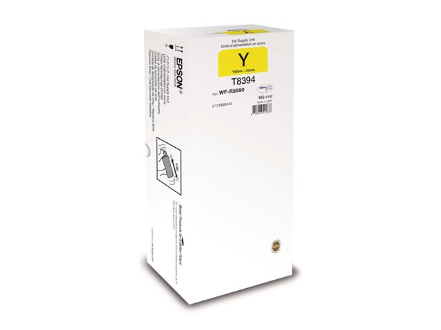 Epson T8394 - XL - yellow - original - ink pack - for WorkForce Pro WF-R8590