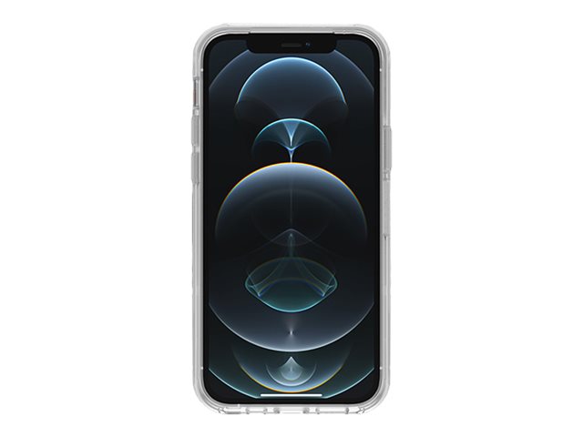 OtterBox Symmetry Series+ - Back cover for mobile phone - with MagSafe - polycarbonate, synthetic rubber - clear - for Apple iPhone 12 Pro