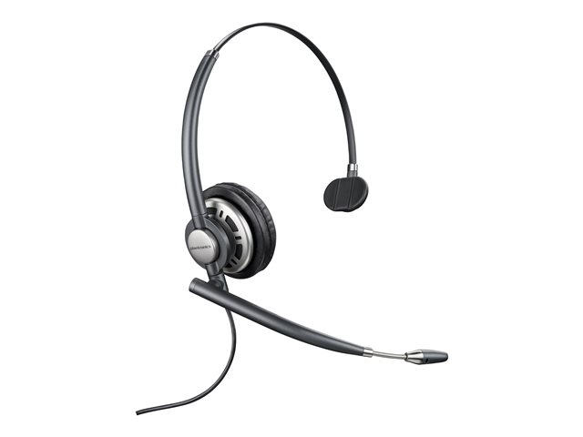 Poly EncorePro 710 Monaural Headset +Quick Disconnect EMEA - INTL English - Euro plug - Replaces Poly SKU 78712-102