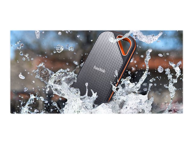 SanDisk Extreme PRO Portable V2 - SSD - 4 TB - external (portable) - USB 3.2 Gen 2x2 - 256-bit AES