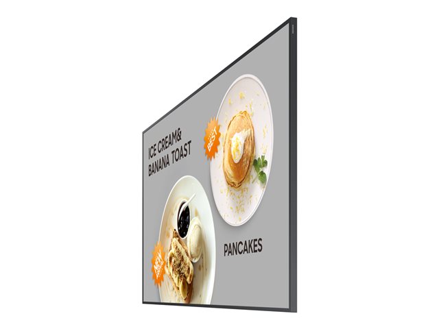 Samsung QM32C - 32\" Diagonal Class (31.5\" viewable) - QMC Series LED-backlit LCD display - digital signage - Tizen OS - 1080p 1920 x 1080 - Edge LED - black