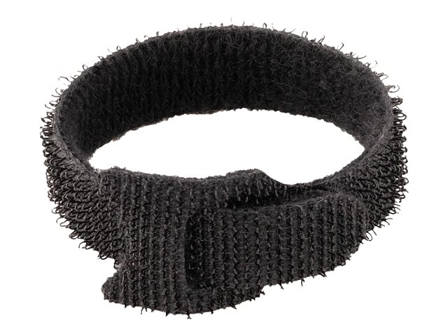 StarTech.com 6in Hook and Loop Cable Ties, 50 Pack, Black, Reusable Cable Straps, Adjustable and Flexible, Cord Organizer Tie/Wraps for Professional Cable Management - Wire Loop Ties (B506I-HOOK-LOOP-TIES) - Cable tie - hook and loop - 15 m - black (