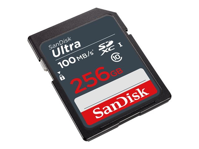 SanDisk Ultra - Flash memory card - 256 GB - UHS Class 1 / Class10 - SDXC UHS-I