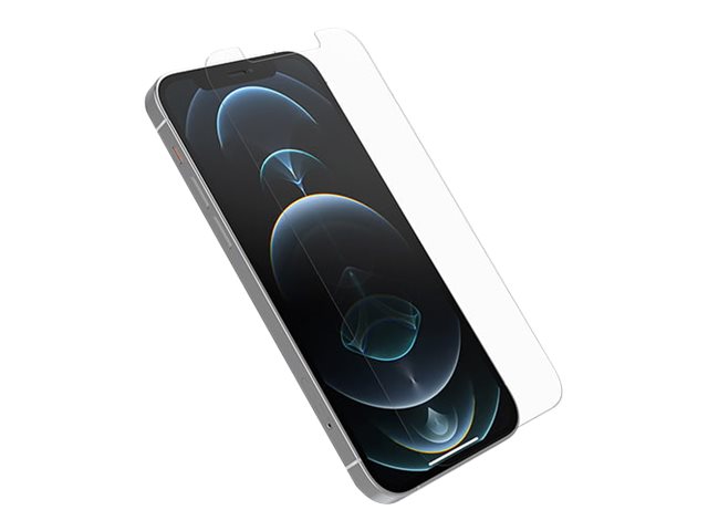 OtterBox Alpha Glass - Screen protector for mobile phone - glass - clear - for Apple iPhone 12, 12 Pro