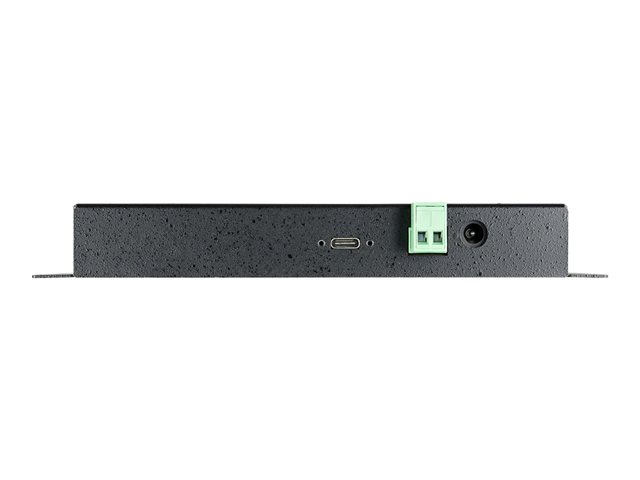 StarTech.com 4 Port USB C Hub 10Gbps - Metal Industrial USB 3.2/3.1 Gen 2 Type-C Hub - 3A/1C - USB-C or USB-A Host - Mountable - ESD/Surge (HB31C3A1CME) - Hub - 1 x USB-C + 3 x USB 3.1 - desktop - AC 110 - 230 V